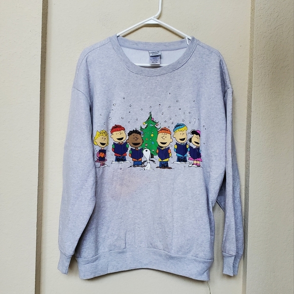 Peanuts Tops - Peanuts Crewneck Sweatshirt With Lights.  Size XXL